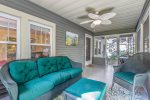 Relax on the front porch and watch the world go by
